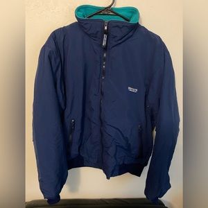 Vintage 90s Eddie Bauer Windfoil Mens Jacket - Medium Blue Made In USA